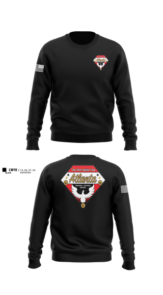 Crew Neck Sweatshirt, Navy Talent Acquisition Group Atlanta, , Teamtime, Team time, sublimation, custom sports apparel, team uniforms, spirit wear, spiritwear, sports uniforms, custom shirts, team store, custom team store, fundraiser sports, apparel fundraiser