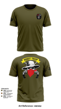 6-9 bandit troop 89460450 Old School Cotton Feel Shirt - 1