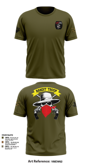 Old School Cotton Feel Shirt, 6-9 bandit troop, , Teamtime, Team time, sublimation, custom sports apparel, team uniforms, spirit wear, spiritwear, sports uniforms, custom shirts, team store, custom team store, fundraiser sports, apparel fundraiser