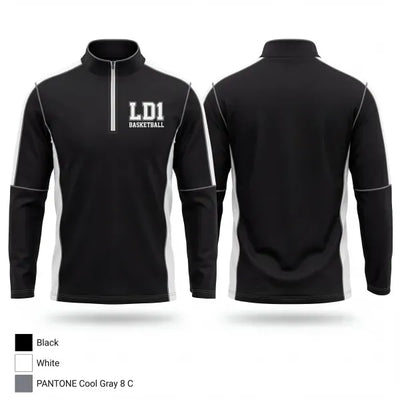 LD1 Basketball 3642580 Quarter Zip Jacket - 1