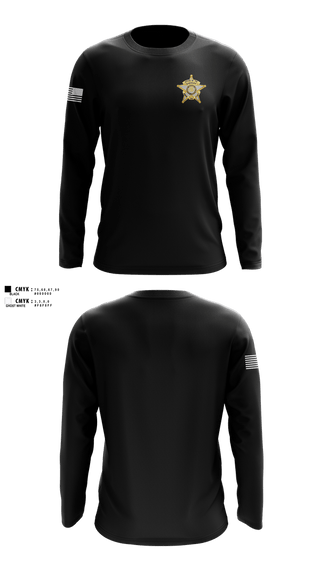 Long Sleeve Performance Shirt, SHERIFF, Police, Teamtime, Team time, sublimation, custom sports apparel, team uniforms, spirit wear, spiritwear, sports uniforms, custom shirts, team store, custom team store, fundraiser sports, apparel fundraiser