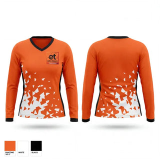 Womens Long Sleeve Vneck Shirt, Elite Touch Training, Men's Soccer, Teamtime, Team time, sublimation, custom sports apparel, team uniforms, spirit wear, spiritwear, sports uniforms, custom shirts, team store, custom team store, fundraiser sports, apparel fundraiser