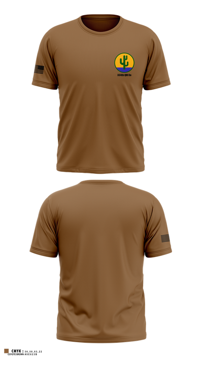 334th QM Co 93991611 Short Sleeve Performance Shirt - 1