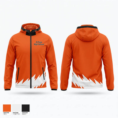 El Paso High School Windbreaker - 1