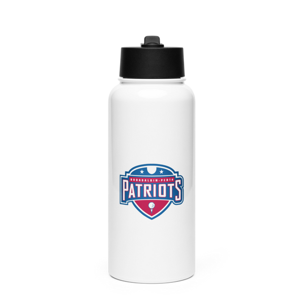 BP Patriots Golf 36191899 Stainless Steel Water Bottle with a Straw Lid