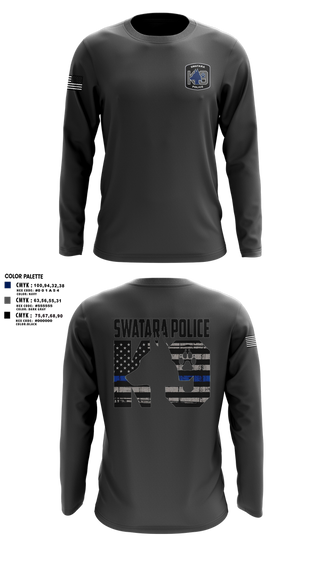 Long Sleeve Performance Shirt, Swatara K9, Police, Teamtime, Team time, sublimation, custom sports apparel, team uniforms, spirit wear, spiritwear, sports uniforms, custom shirts, team store, custom team store, fundraiser sports, apparel fundraiser