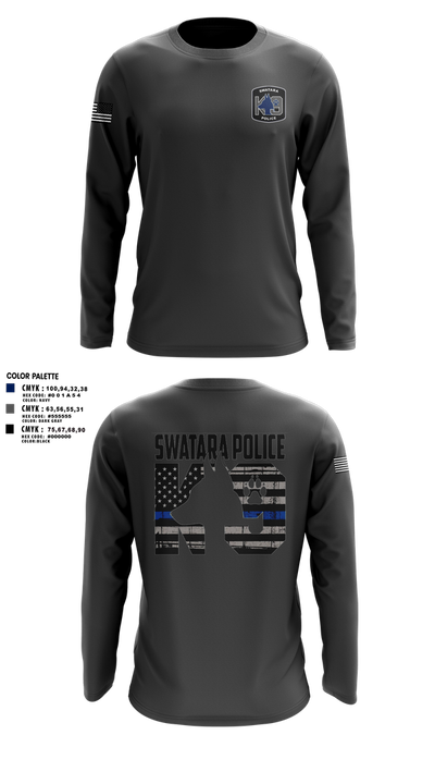 Swatara K9 68594895 Long Sleeve Performance Shirt 5