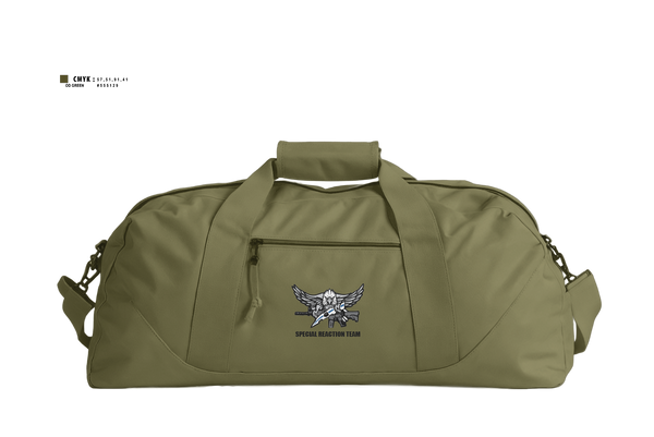 Duffle Bag, Special Reaction Team, Marines, Teamtime, Team time, sublimation, custom sports apparel, team uniforms, spirit wear, spiritwear, sports uniforms, custom shirts, team store, custom team store, fundraiser sports, apparel fundraiser