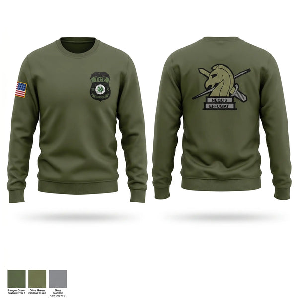 Crew Neck Sweatshirt, Fugitive operations, Police, Teamtime, Team time, sublimation, custom sports apparel, team uniforms, spirit wear, spiritwear, sports uniforms, custom shirts, team store, custom team store, fundraiser sports, apparel fundraiser