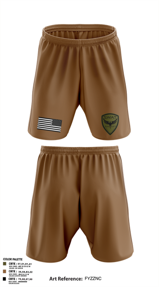 Athletic Shorts With Pockets, SWAT, , Teamtime, Team time, sublimation, custom sports apparel, team uniforms, spirit wear, spiritwear, sports uniforms, custom shirts, team store, custom team store, fundraiser sports, apparel fundraiser