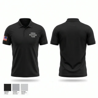 Short Sleeve Performance Polo, Crisis Response Team, Police, Teamtime, Team time, sublimation, custom sports apparel, team uniforms, spirit wear, spiritwear, sports uniforms, custom shirts, team store, custom team store, fundraiser sports, apparel fundraiser