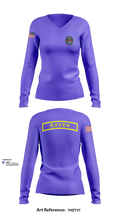 Phoenix Raven Instrutor 33351761 Women's Long Sleeve V-neck Shirt - 102
