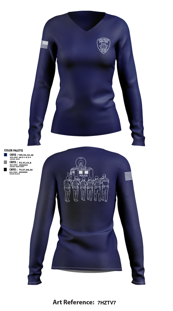 Womens Long Sleeve Vneck Shirt, Team 3, , Teamtime, Team time, sublimation, custom sports apparel, team uniforms, spirit wear, spiritwear, sports uniforms, custom shirts, team store, custom team store, fundraiser sports, apparel fundraiser