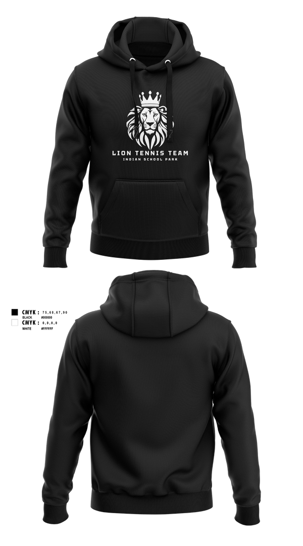 Hoodie, Lion Tennis Team, Tennis, Teamtime, Team time, sublimation, custom sports apparel, team uniforms, spirit wear, spiritwear, sports uniforms, custom shirts, team store, custom team store, fundraiser sports, apparel fundraiser