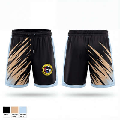 Universal Wrestling alliance  Athletic Shorts With Pockets - 1