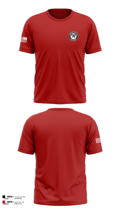 Kankakee Twp Fire 68701952 Old School Cotton Feel Shirt - 102