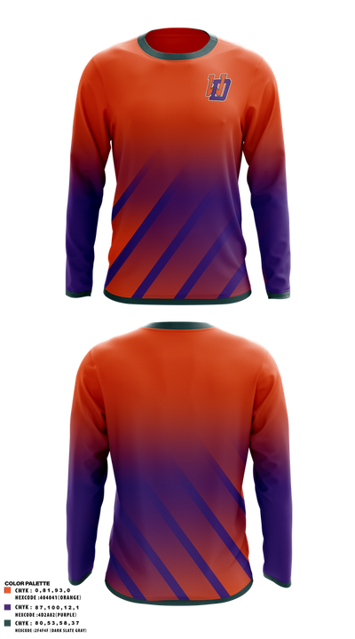 W-D Soccer 13111429 Long Sleeve Performance Shirt 1