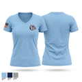Centennial Bulldogs 10077236 Women's Short Sleeve V-neck Shirt - 1