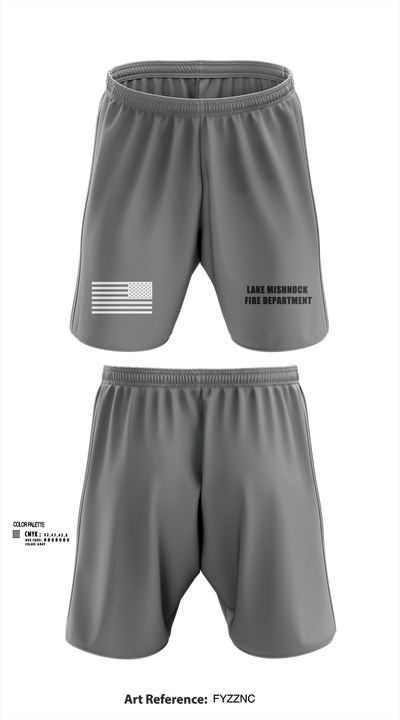 Lake Mishnock Fire Department 27016825 Athletic Shorts With Pockets - 103