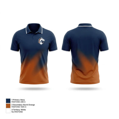 Mustangs Short Sleeve Performance Polo - 1