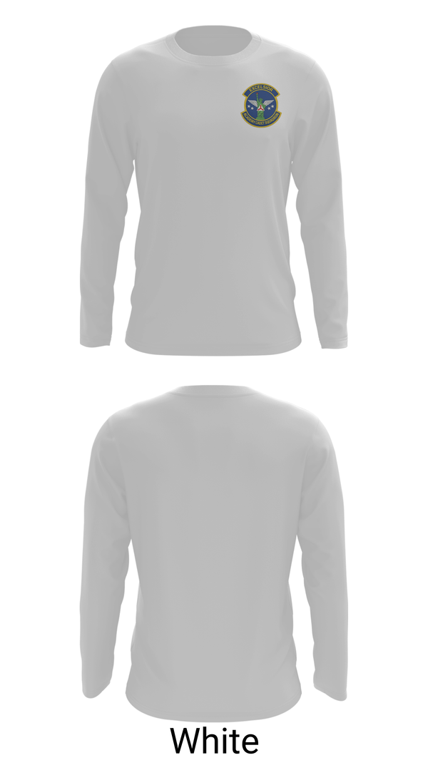 Long Sleeve Performance Shirt, Academy Cadet Squadron, Air Force, Teamtime, Team time, sublimation, custom sports apparel, team uniforms, spirit wear, spiritwear, sports uniforms, custom shirts, team store, custom team store, fundraiser sports, apparel fundraiser