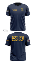 Stafford County Fire Marshal's Office 23358939 Short Sleeve Performance Shirt - 100