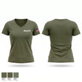 Sheriff Women's Short Sleeve V-neck Shirt - 1