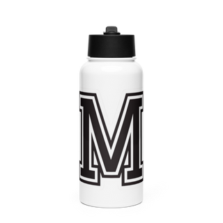 Marceline Tigers 63327154 Stainless Steel Water Bottle with a Straw Lid