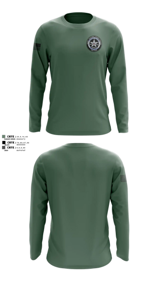 Long Sleeve Performance Shirt, US Marshals PNVOTF, Police, Teamtime, Team time, sublimation, custom sports apparel, team uniforms, spirit wear, spiritwear, sports uniforms, custom shirts, team store, custom team store, fundraiser sports, apparel fundraiser