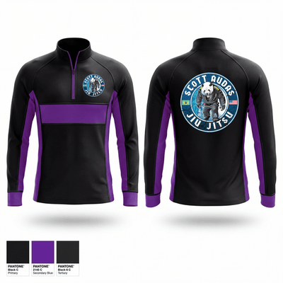 Scott Audas Jiu Jitsu 35907331 Quarter Zip Jacket - 3