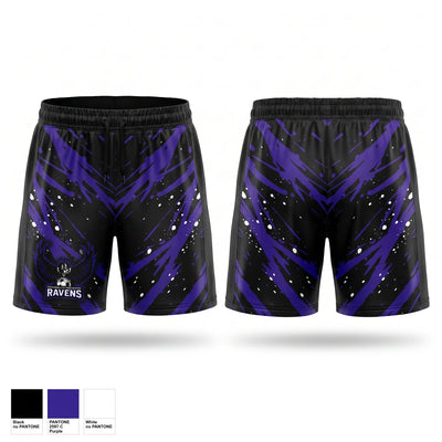 Lady Ravens Womens Soccer Shorts - 1