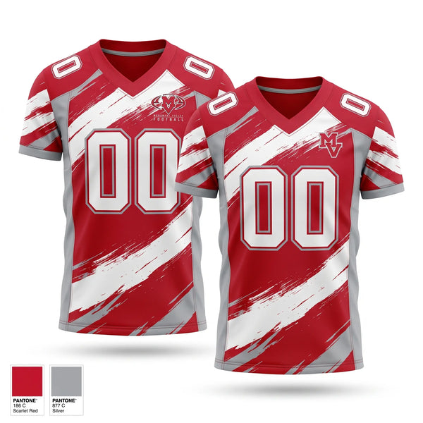 Football Jersey, Monument Valley mustangs, , Teamtime, Team time, sublimation, custom sports apparel, team uniforms, spirit wear, spiritwear, sports uniforms, custom shirts, team store, custom team store, fundraiser sports, apparel fundraiser