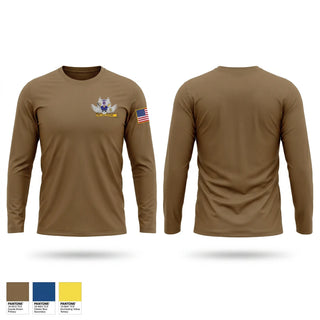 Long Sleeve Performance Shirt, RHHC, 3D US Infantry Regiment HEADHUNTERS, Army, Teamtime, Team time, sublimation, custom sports apparel, team uniforms, spirit wear, spiritwear, sports uniforms, custom shirts, team store, custom team store, fundraiser sports, apparel fundraiser