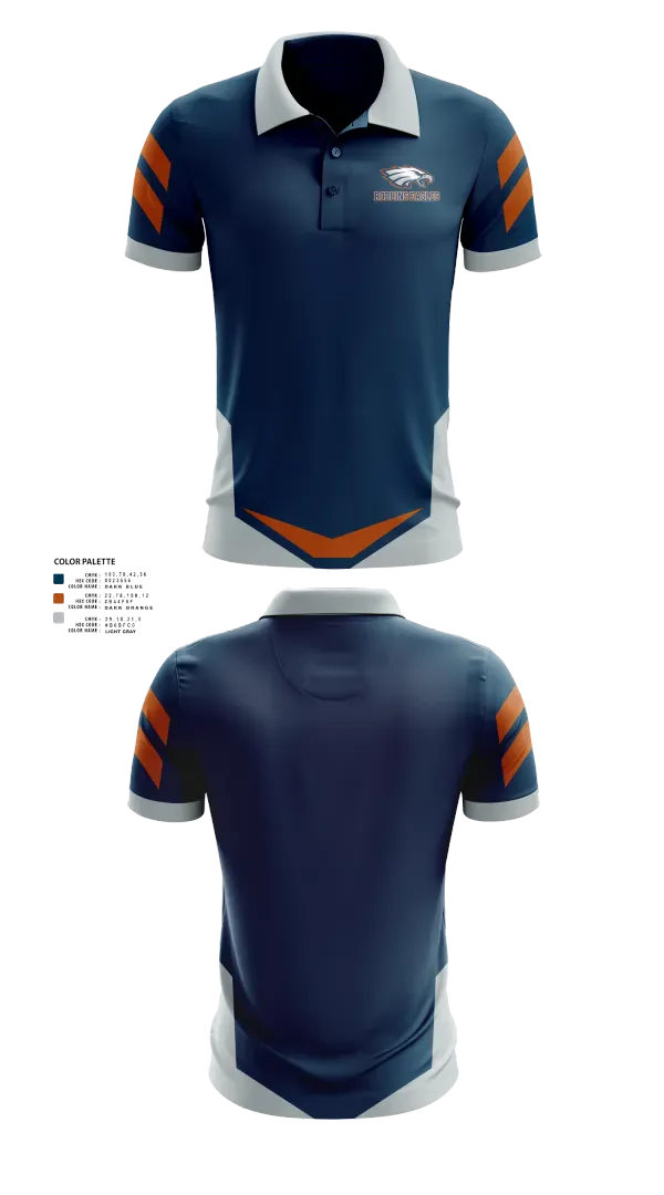 Short Sleeve Performance Polo, Robbins Eagles, , Teamtime, Team time, sublimation, custom sports apparel, team uniforms, spirit wear, spiritwear, sports uniforms, custom shirts, team store, custom team store, fundraiser sports, apparel fundraiser