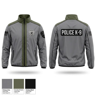 Windbreaker, Cheyenne pd k9, Police, Teamtime, Team time, sublimation, custom sports apparel, team uniforms, spirit wear, spiritwear, sports uniforms, custom shirts, team store, custom team store, fundraiser sports, apparel fundraiser