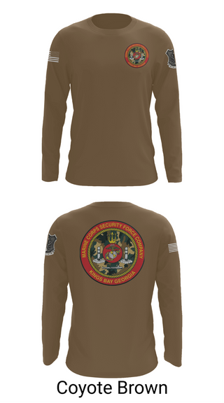 Long Sleeve Performance Shirt, Marine Corps Security Forces Battalion, , Teamtime, Team time, sublimation, custom sports apparel, team uniforms, spirit wear, spiritwear, sports uniforms, custom shirts, team store, custom team store, fundraiser sports, apparel fundraiser