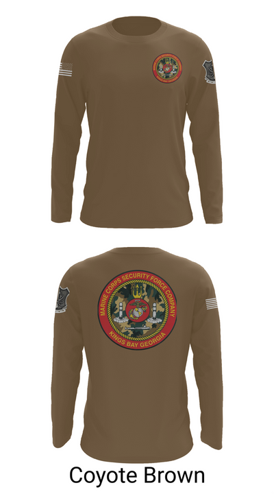 Marine Corps Security Forces Battalion 39264653 Long Sleeve Performance Shirt 6