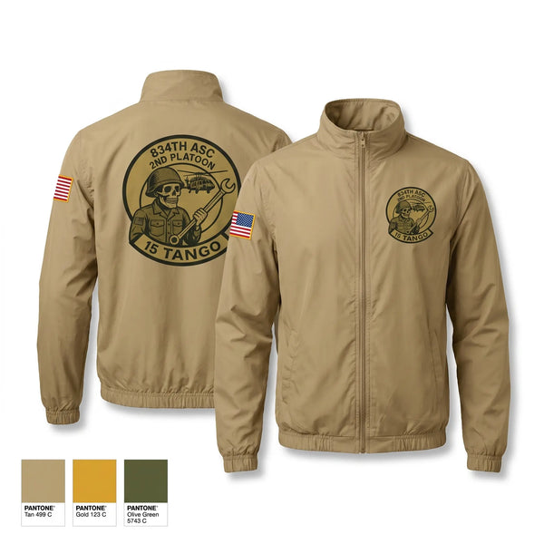 Windbreaker, B-Co 834th ASB, National Guard, Teamtime, Team time, sublimation, custom sports apparel, team uniforms, spirit wear, spiritwear, sports uniforms, custom shirts, team store, custom team store, fundraiser sports, apparel fundraiser