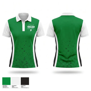 Short Sleeve Performance Polo, New Castle Trojans, Softball, Teamtime, Team time, sublimation, custom sports apparel, team uniforms, spirit wear, spiritwear, sports uniforms, custom shirts, team store, custom team store, fundraiser sports, apparel fundraiser
