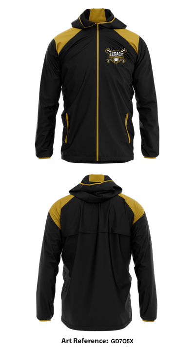 Legacy Baseball Club 24349647 Windbreaker - 10