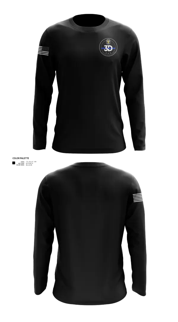 Long Sleeve Performance Shirt, 3rd Division CIU, Police, Teamtime, Team time, sublimation, custom sports apparel, team uniforms, spirit wear, spiritwear, sports uniforms, custom shirts, team store, custom team store, fundraiser sports, apparel fundraiser