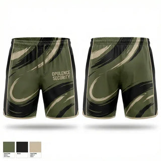 Athletic Shorts With Pockets, Opulence Security, , Teamtime, Team time, sublimation, custom sports apparel, team uniforms, spirit wear, spiritwear, sports uniforms, custom shirts, team store, custom team store, fundraiser sports, apparel fundraiser