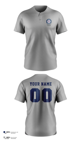 Two Button Baseball Jersey, team name, Police, Teamtime, Team time, sublimation, custom sports apparel, team uniforms, spirit wear, spiritwear, sports uniforms, custom shirts, team store, custom team store, fundraiser sports, apparel fundraiser