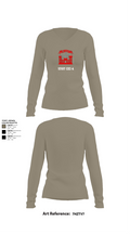 571st CEC-A 52010790 Women's Long Sleeve V-neck Shirt - 62