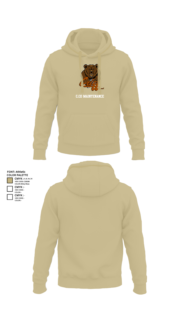Hoodie, C.co Maintenance, , Teamtime, Team time, sublimation, custom sports apparel, team uniforms, spirit wear, spiritwear, sports uniforms, custom shirts, team store, custom team store, fundraiser sports, apparel fundraiser