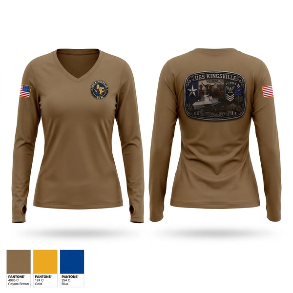 Old School Cotton Feel Shirt, USS KINGSVILLE LCS 36, Navy, Teamtime, Team time, sublimation, custom sports apparel, team uniforms, spirit wear, spiritwear, sports uniforms, custom shirts, team store, custom team store, fundraiser sports, apparel fundraiser