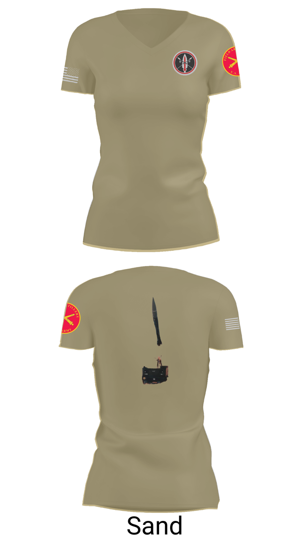 Womens Short Sleeve Vneck Shirt, Lance missile reunion, Army, Teamtime, Team time, sublimation, custom sports apparel, team uniforms, spirit wear, spiritwear, sports uniforms, custom shirts, team store, custom team store, fundraiser sports, apparel fundraiser