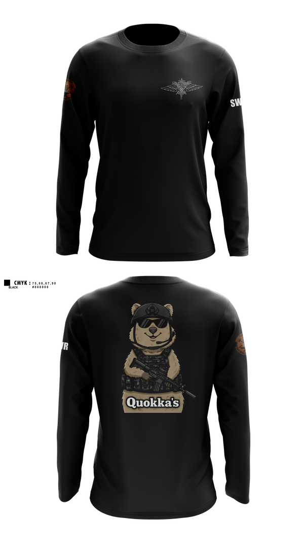 Long Sleeve Performance Shirt, Q-Flight, Air Force, Teamtime, Team time, sublimation, custom sports apparel, team uniforms, spirit wear, spiritwear, sports uniforms, custom shirts, team store, custom team store, fundraiser sports, apparel fundraiser