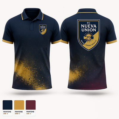 FC Nueva Unión 72721393 Short Sleeve Performance Polo - 1