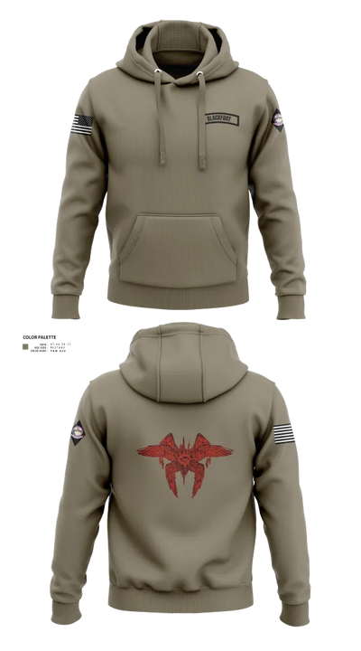 Blackfoot 2nd platoon 36446718 Hoodie - 103